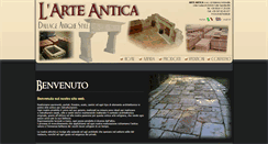 Desktop Screenshot of larteantica.it